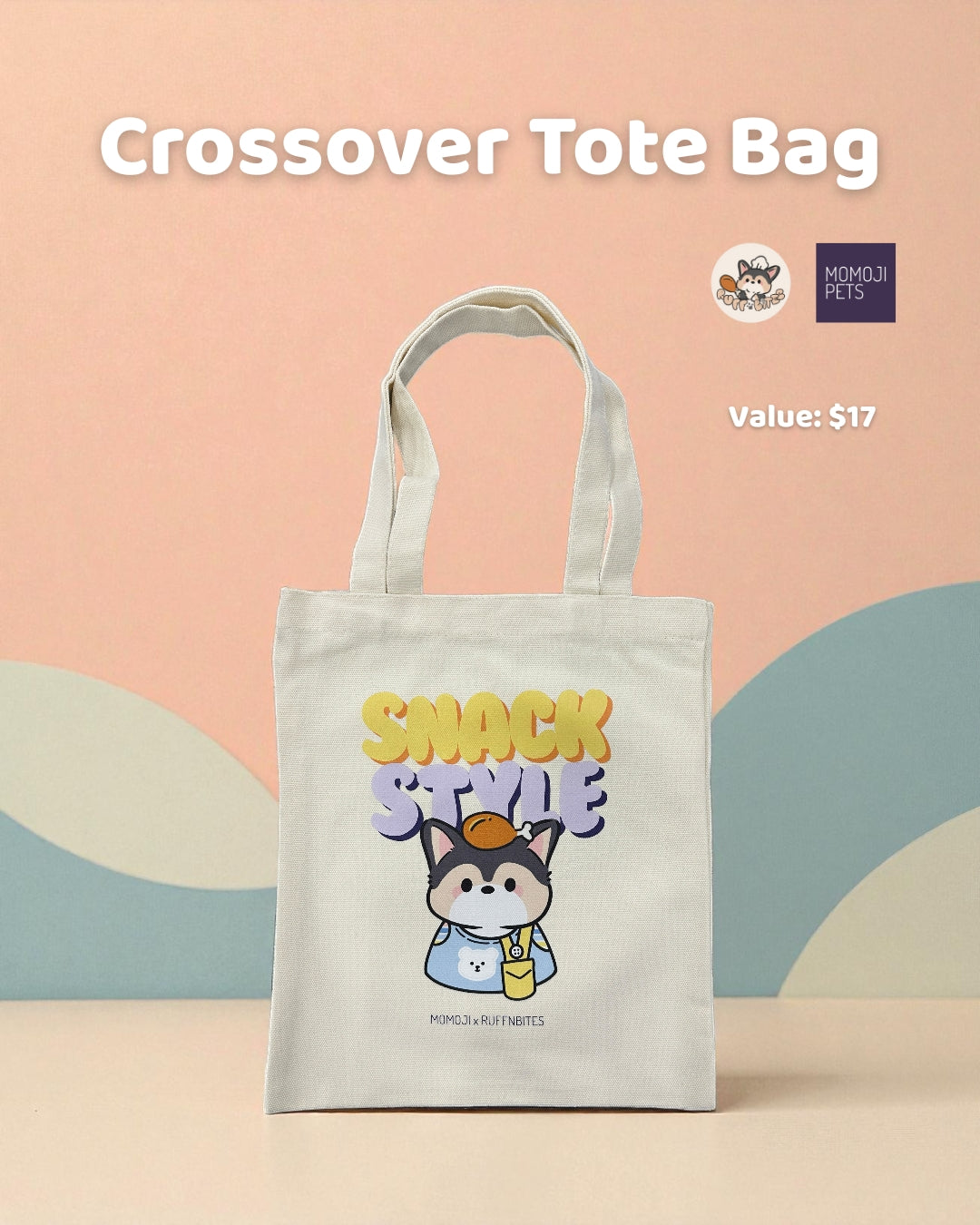 RuffnBites x Momoji Totebag