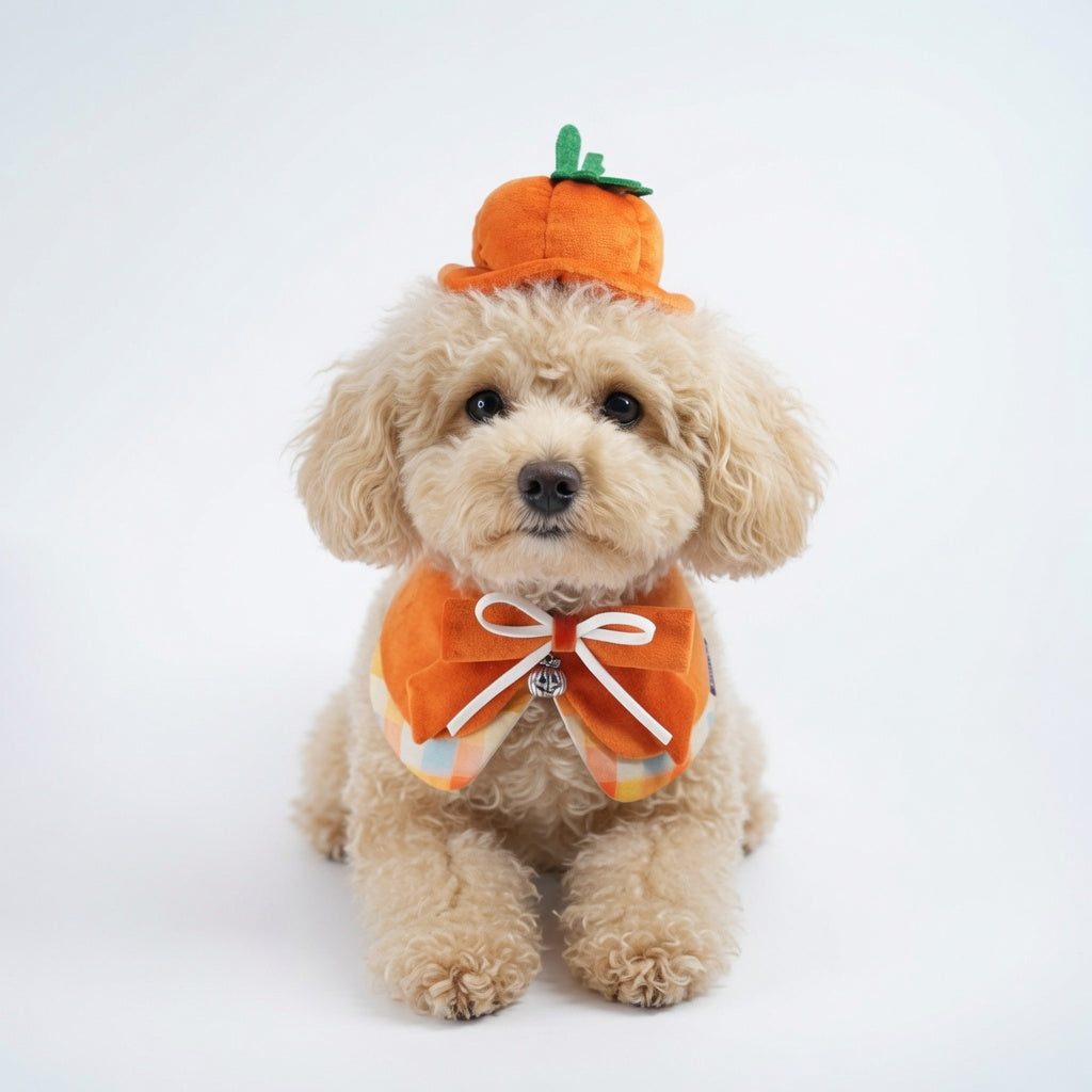 Pumpkin Scholar Hat | Pet Hat