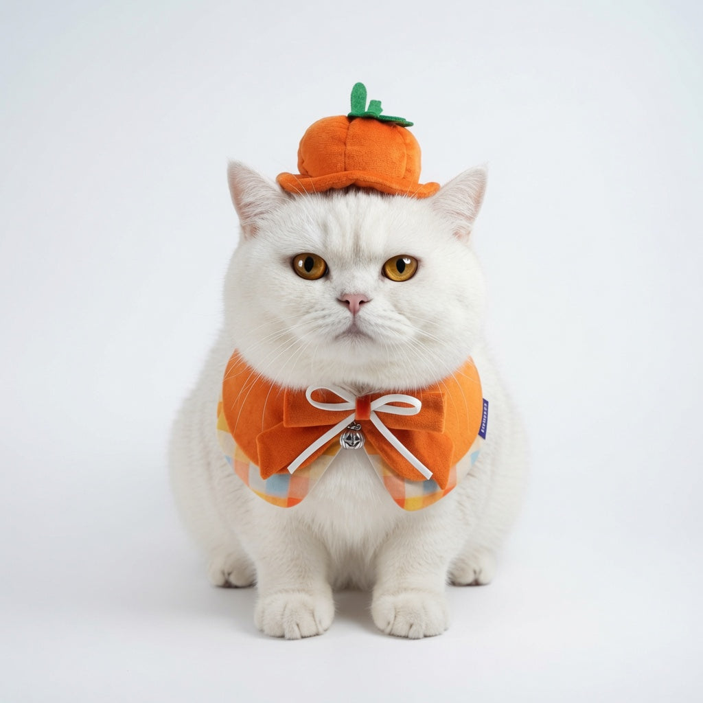Pumpkin Scholar Hat | Pet Hat