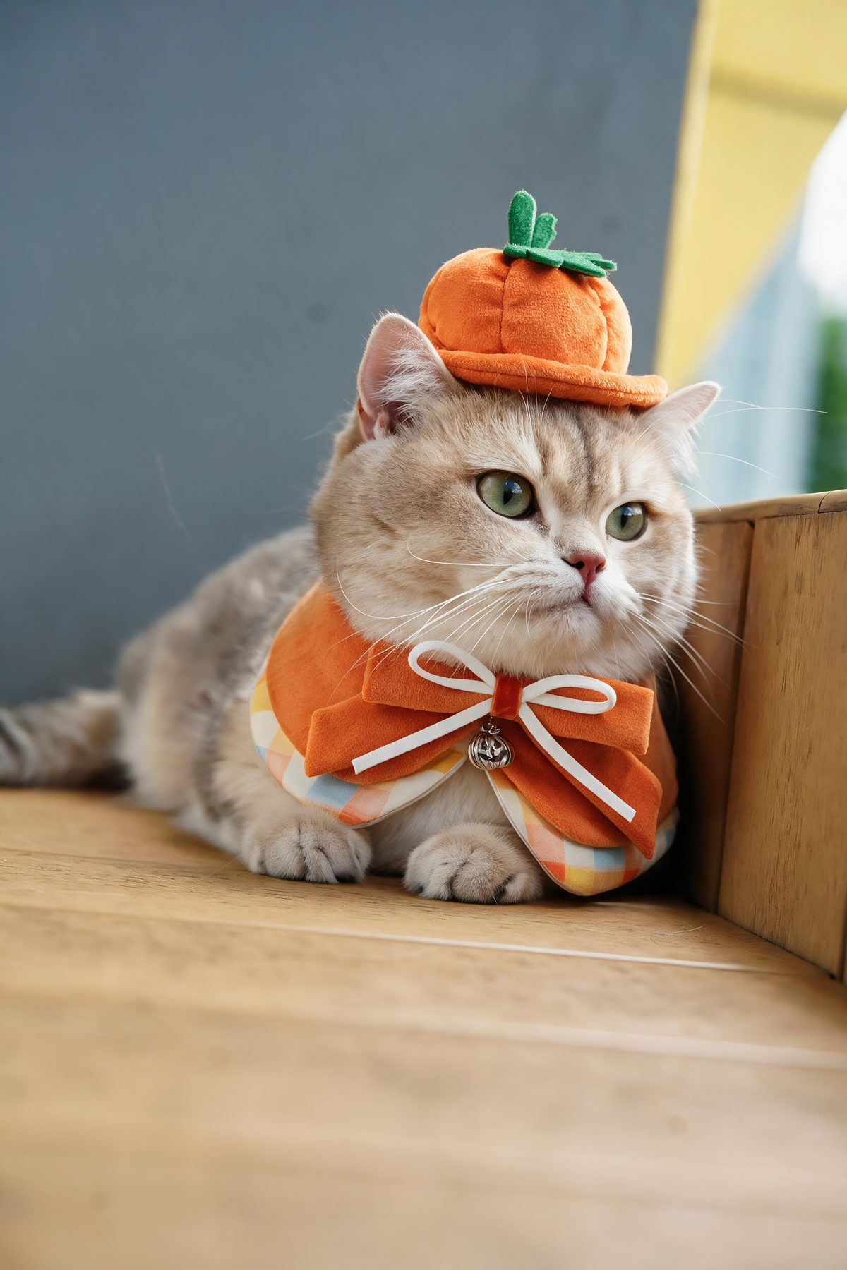 Pumpkin Scholar Hat | Pet Hat